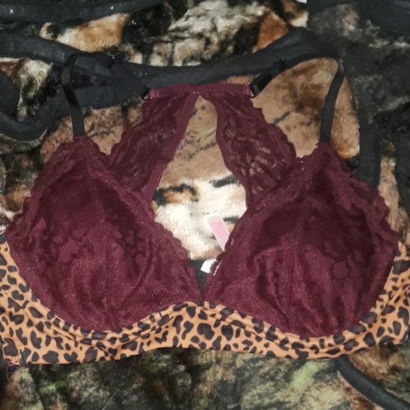 PINK Victoria's Secret Other - 💖 Victoria's Secret Leopard Print Bra Size M